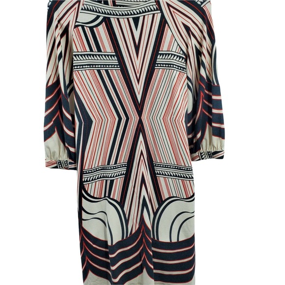 ABS WOMENS SIZE X-SMALL SHORT SLEEVE PRINT DRESS - Picture 4 of 6